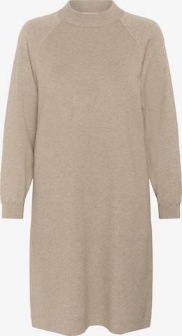 Robes en maille 'CRDela ' Cream en beige : devant