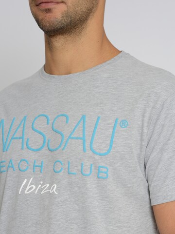 NASSAU Beach Club Shirt 'NB231040' in Grey