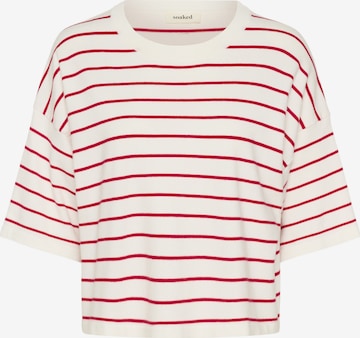 balta SOAKED IN LUXURY Megztinis 'SLSpina': priekis