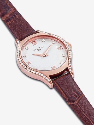 Trilani Analog Watch in Gold