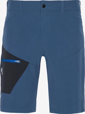 MILLET Regular Outdoor Pants 'WANAKA III' in Blue: front