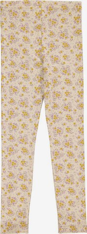 Fred's World by GREEN COTTON - Skinny Leggings 'Flora' em amarelo