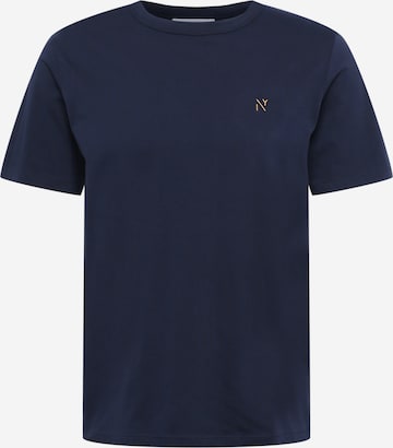 T-Shirt NOWADAYS en bleu : devant