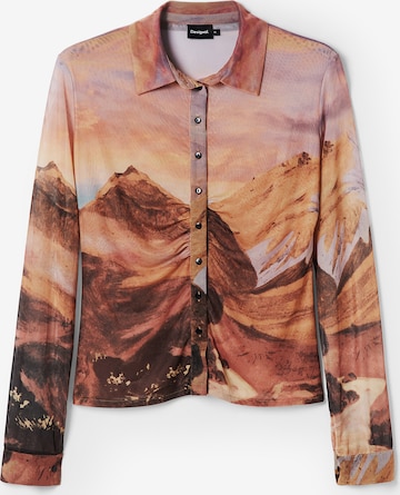 Desigual Blouse in Bruin: voorkant