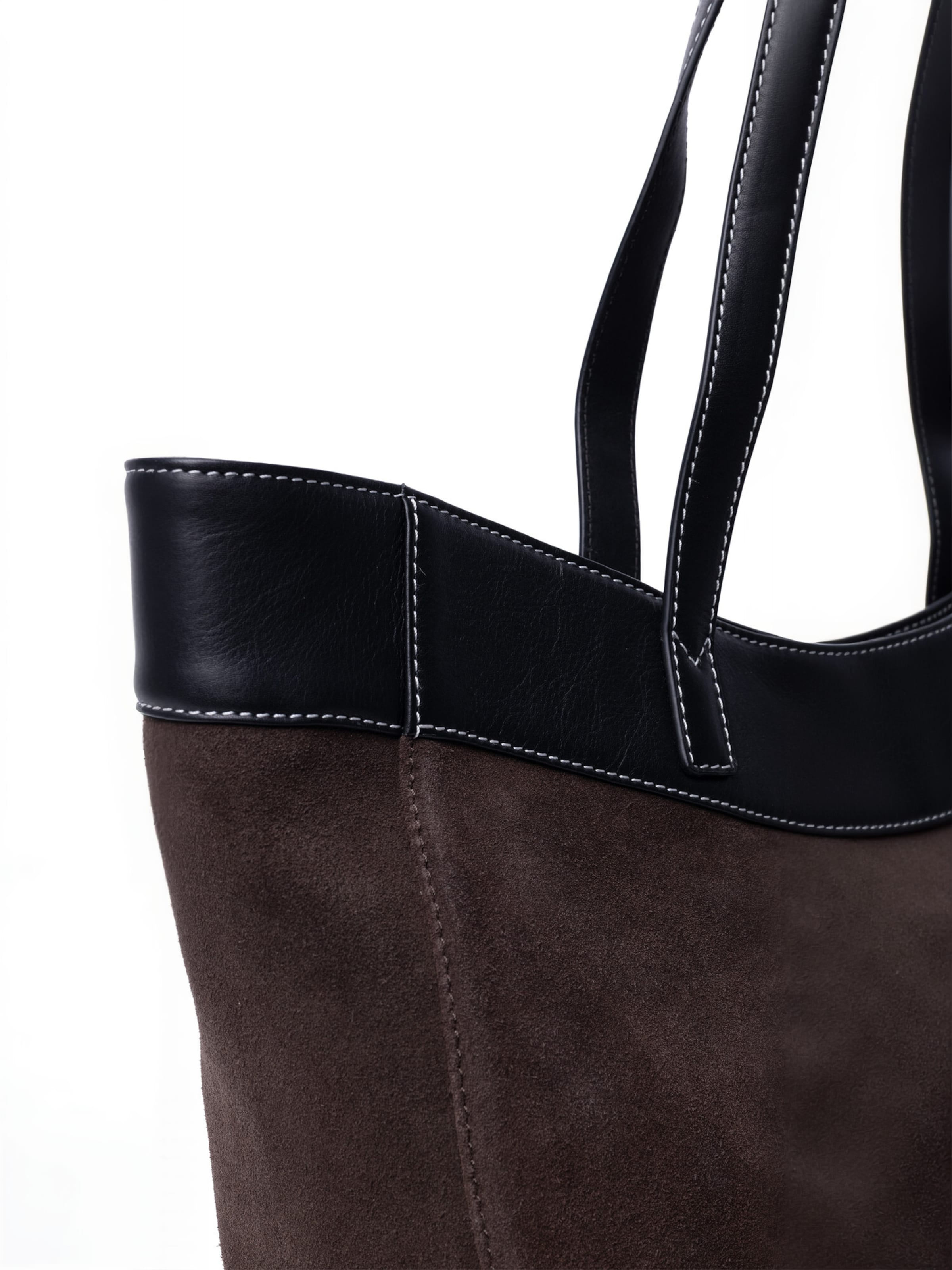 Cabas ' Sol ' RE:DESIGNED en marron : devant