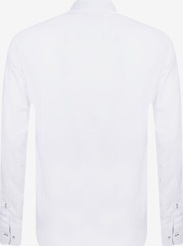 DENIM CULTURE Klasický střih Košile 'Jaxon' – bílá
