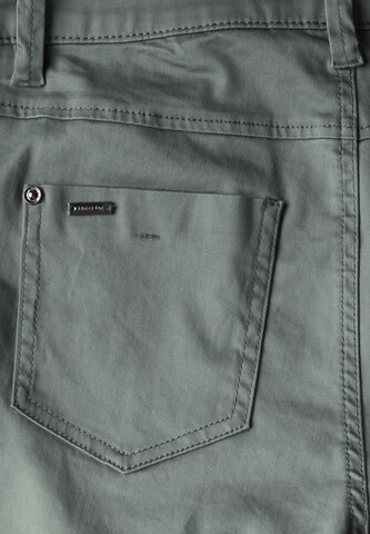 STREET ONE Slimfit Hose in Grün