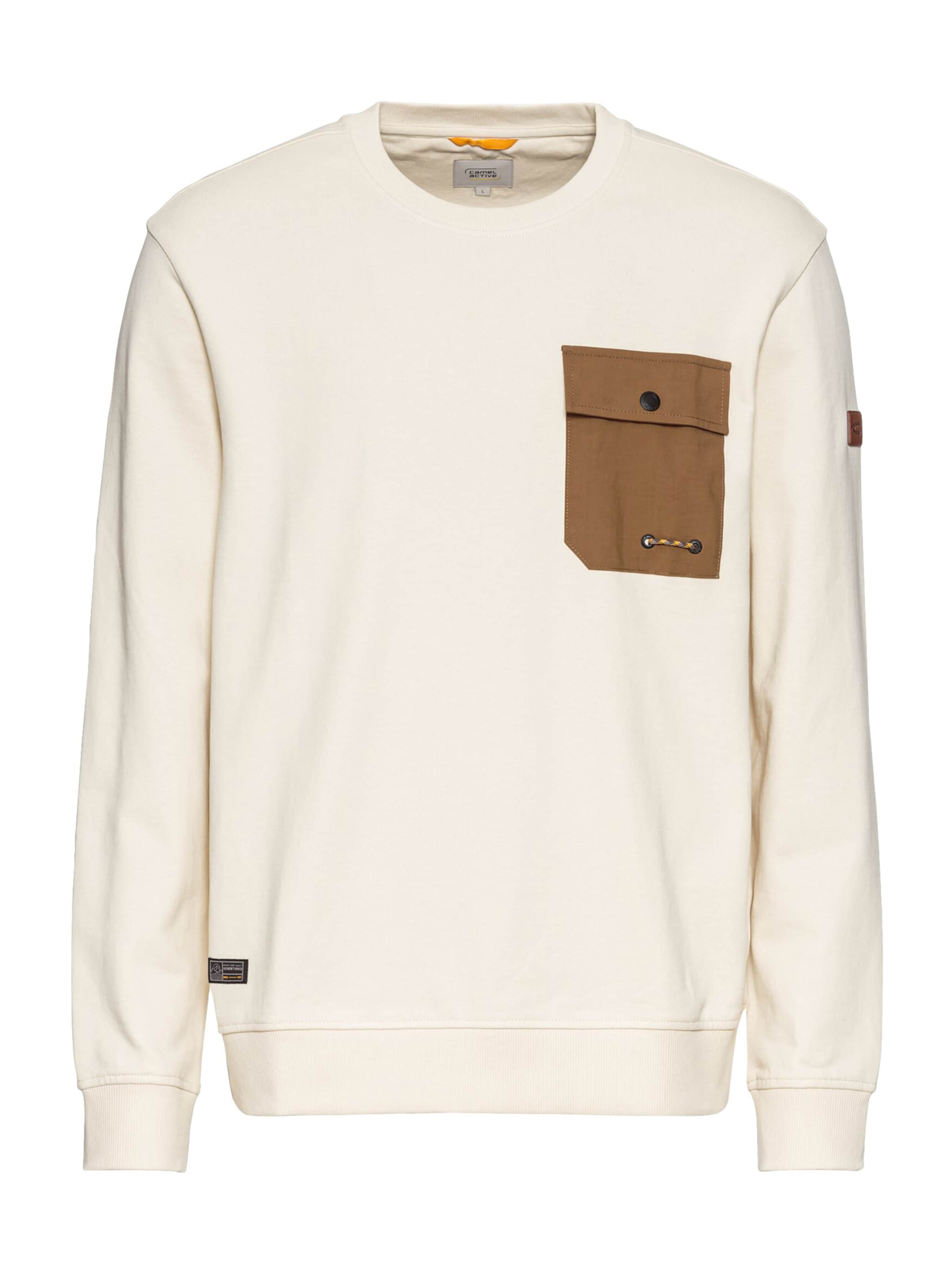 CAMEL ACTIVE Sweatshirt in Beige: Vorderseite