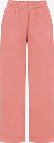 Pantalon Smilodox en rose : devant