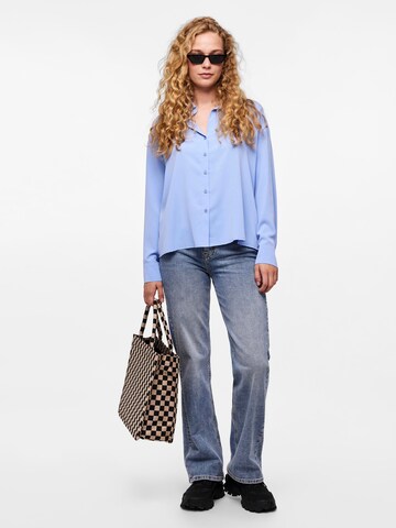 PIECES Blouse 'FRANAN' in Blue