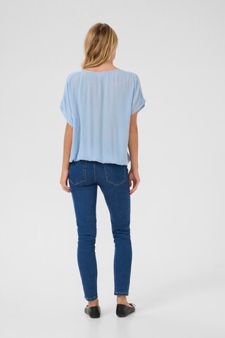 Kaffe Blouse 'Amber Stanley' in Blue