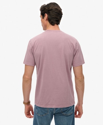 T-Shirt Superdry en violet