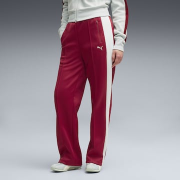 PUMA Loose fit Pants 'T7 Always On' in Red: front