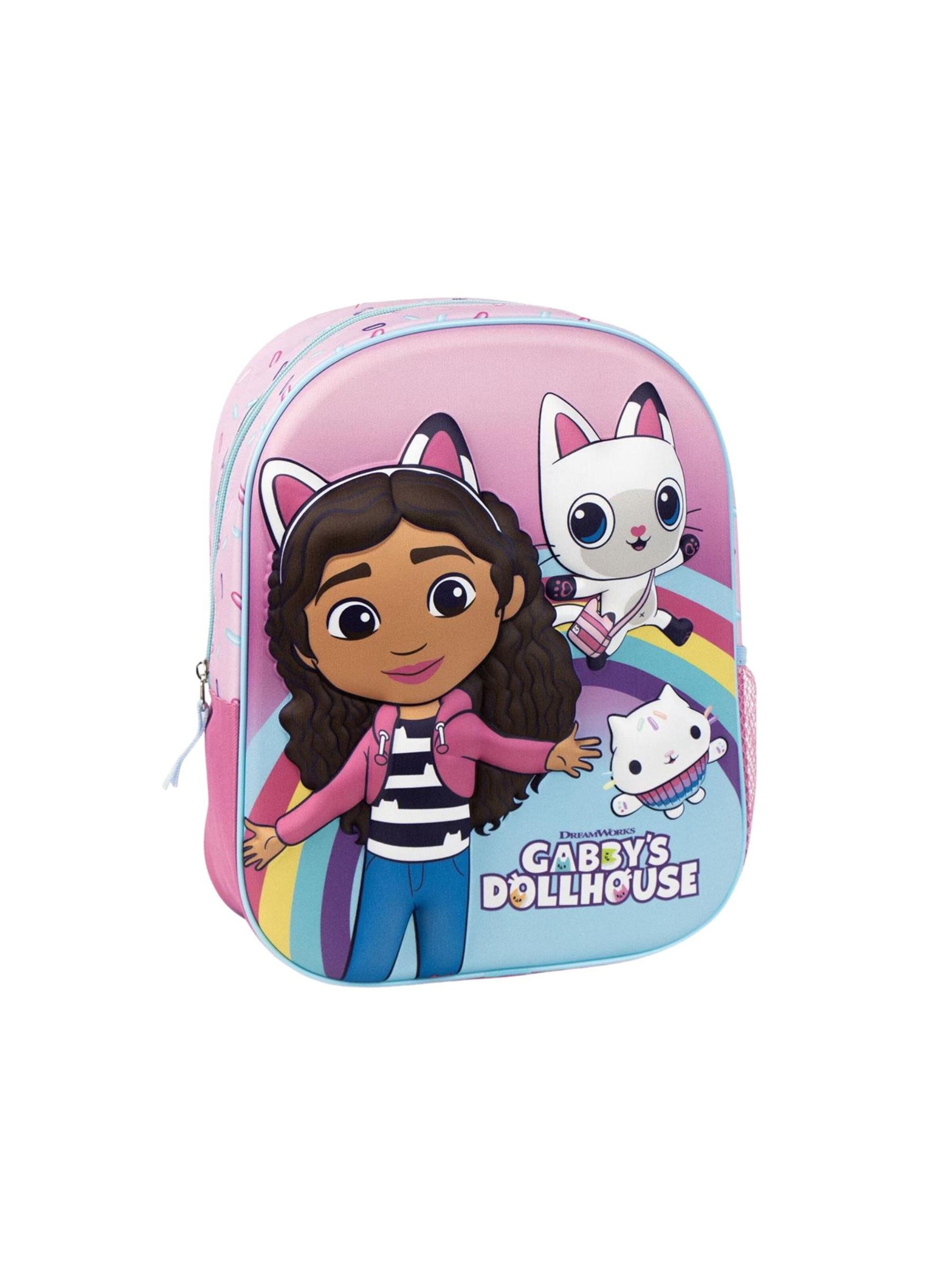 Sac à dos 'Kinder-Rucksack 3D – Gabby’s Dollhouse' Cerdá en rose : devant