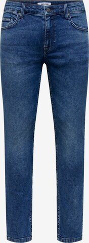 Only & Sons Slimfit Jeans 'Loom' in Blau: predná strana