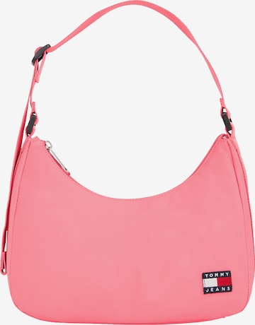 Sac bandoulière 'ESS' Tommy Jeans en rose : devant
