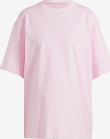 ADIDAS ORIGINALS T-Shirt 'Adicolor Essentials' in Pink: predná strana