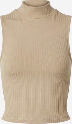 EDITED Top 'Kaori' in Beige: voorkant