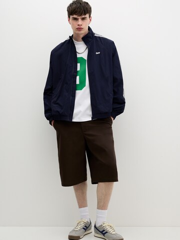 Pull&Bear Between-season jacket 'STWD' in Blue