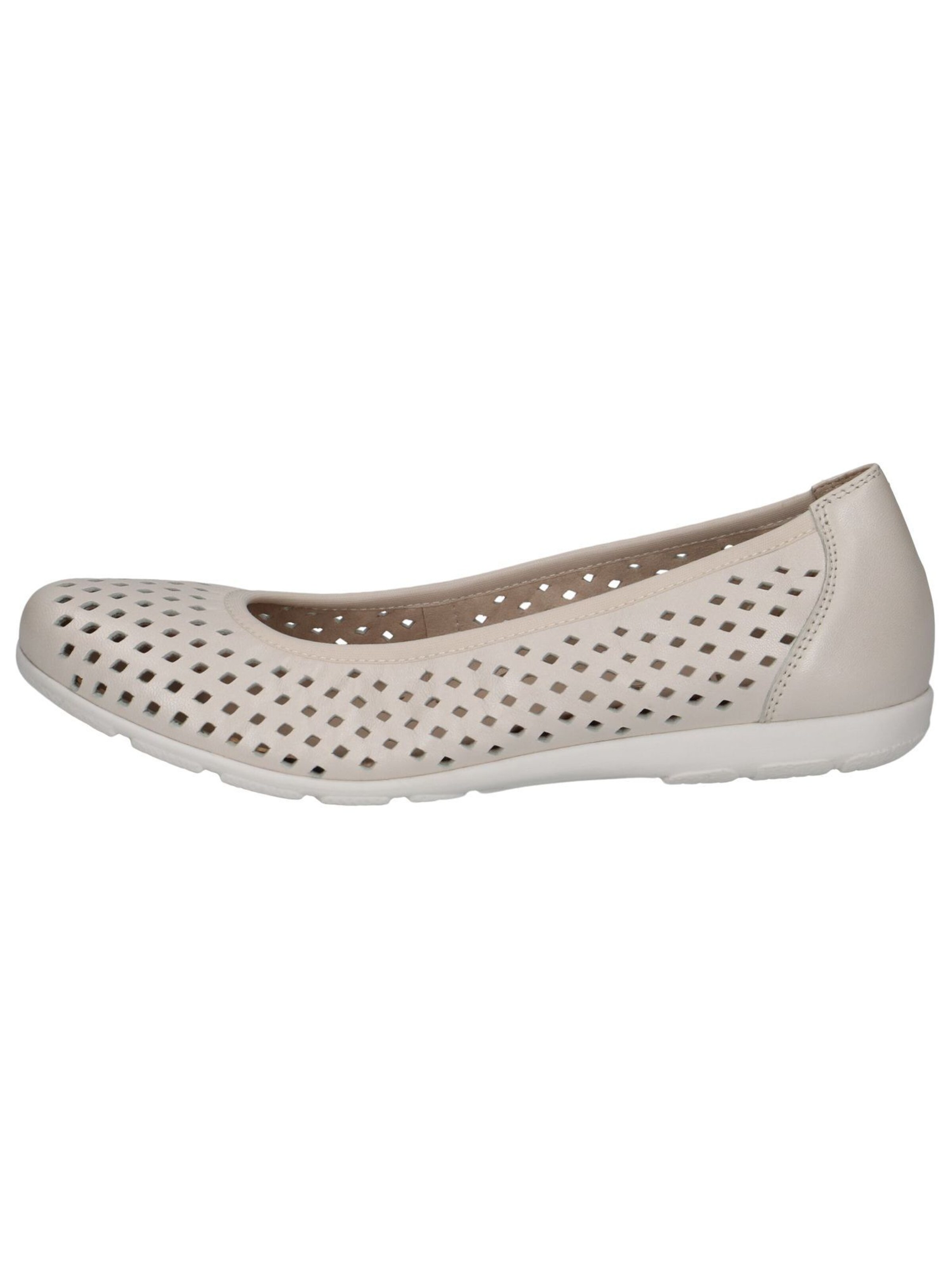 CAPRICE Ballet Flats in White