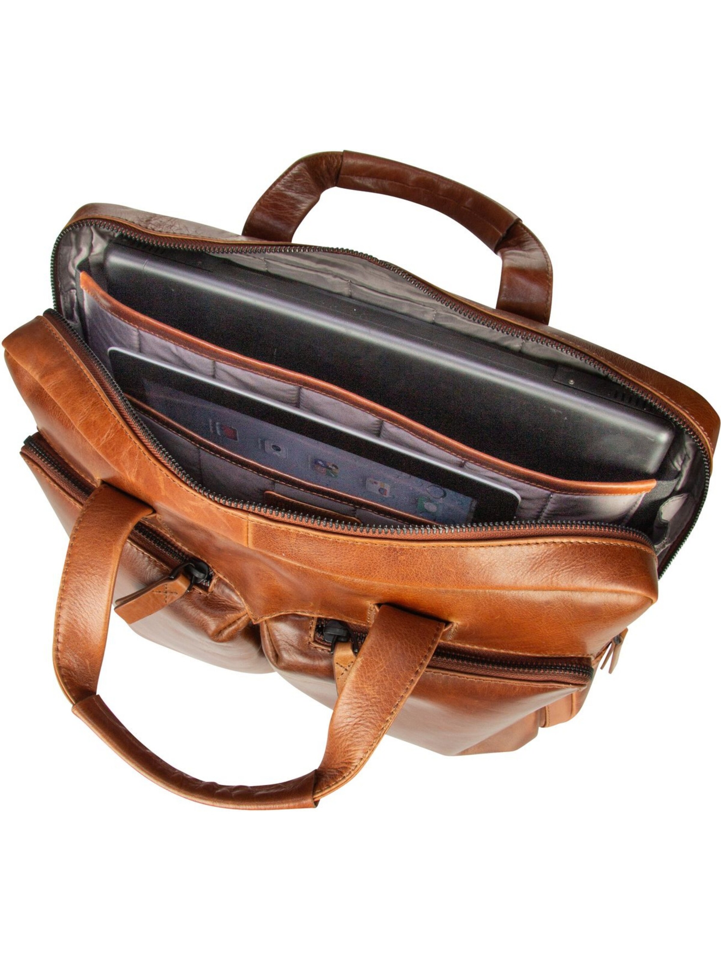 Porte-documents 'Porto' LEONHARD HEYDEN en marron