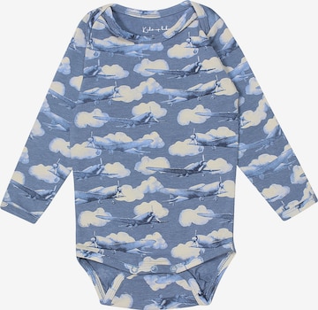 Tutina / body per bambino di Kids Up in blu: frontale