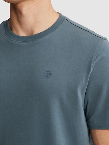 Maglietta 'T-shirt in interlock jersey' di CAST IRON in blu