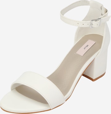 NLY by Nelly Sandal in White: front