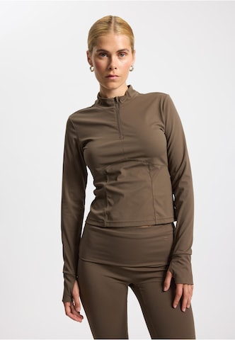 rethinkit studios Sweatshirt ' ' in Brown: front