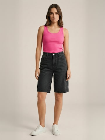 Regular Jeans cargo 'Aria' Crās en noir : devant
