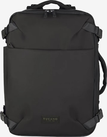 TUCANO Plecak 'TUGO' M DRY BAGAGLIO A MANO 15.6"' w kolorze czarny: przód