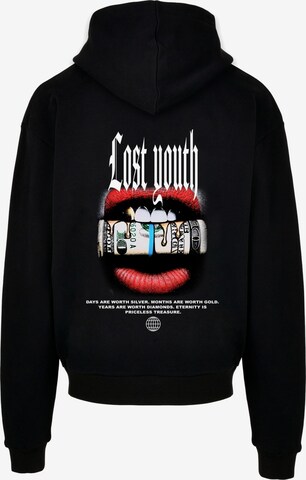 Lost Youth Sweatshirt 'Dollar' in Schwarz