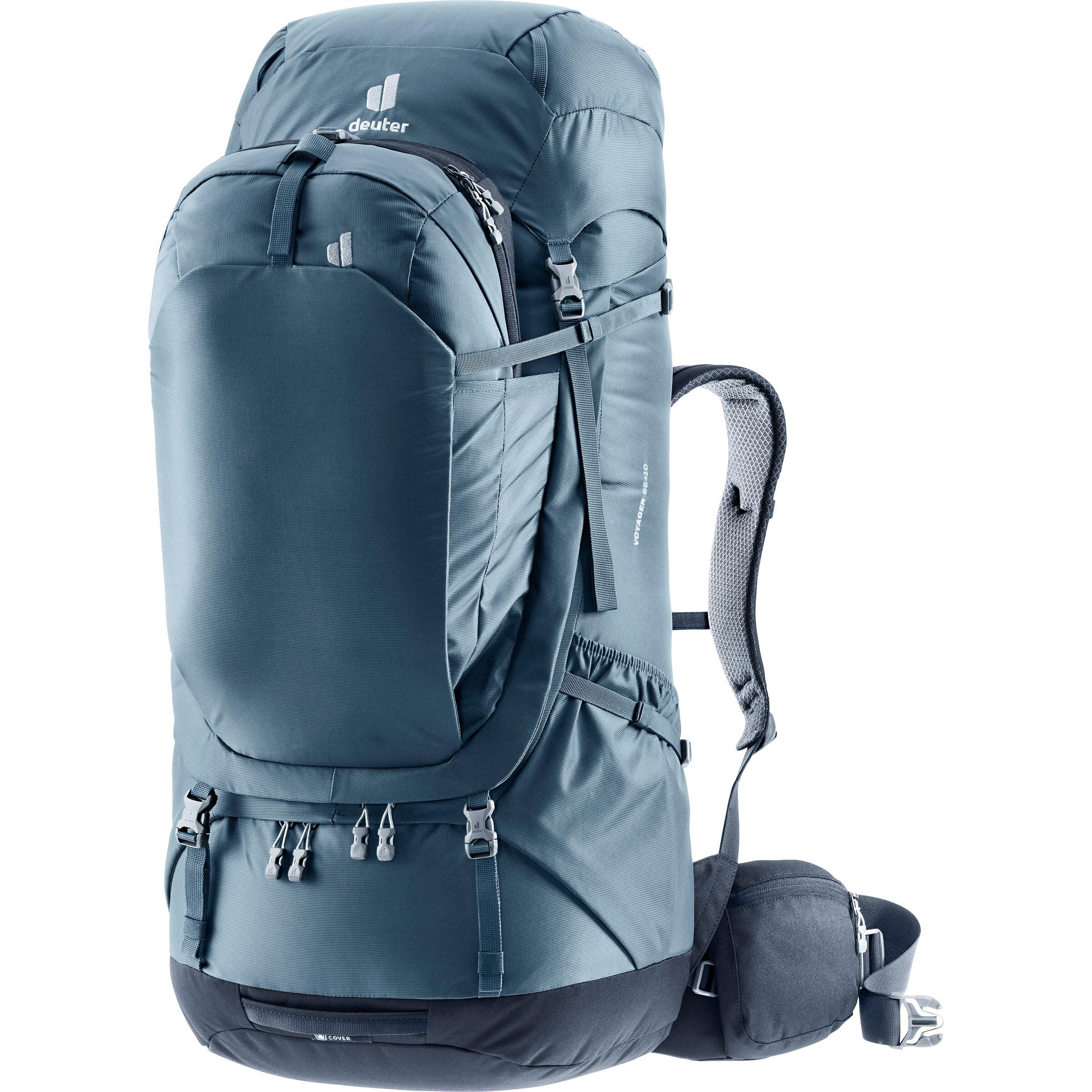 DEUTER Sportrucksack 'Voyager 65-10' in Blau: Vorderseite
