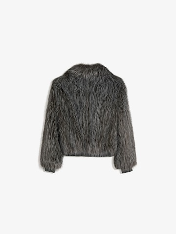 Veste mi-saison Bershka en gris