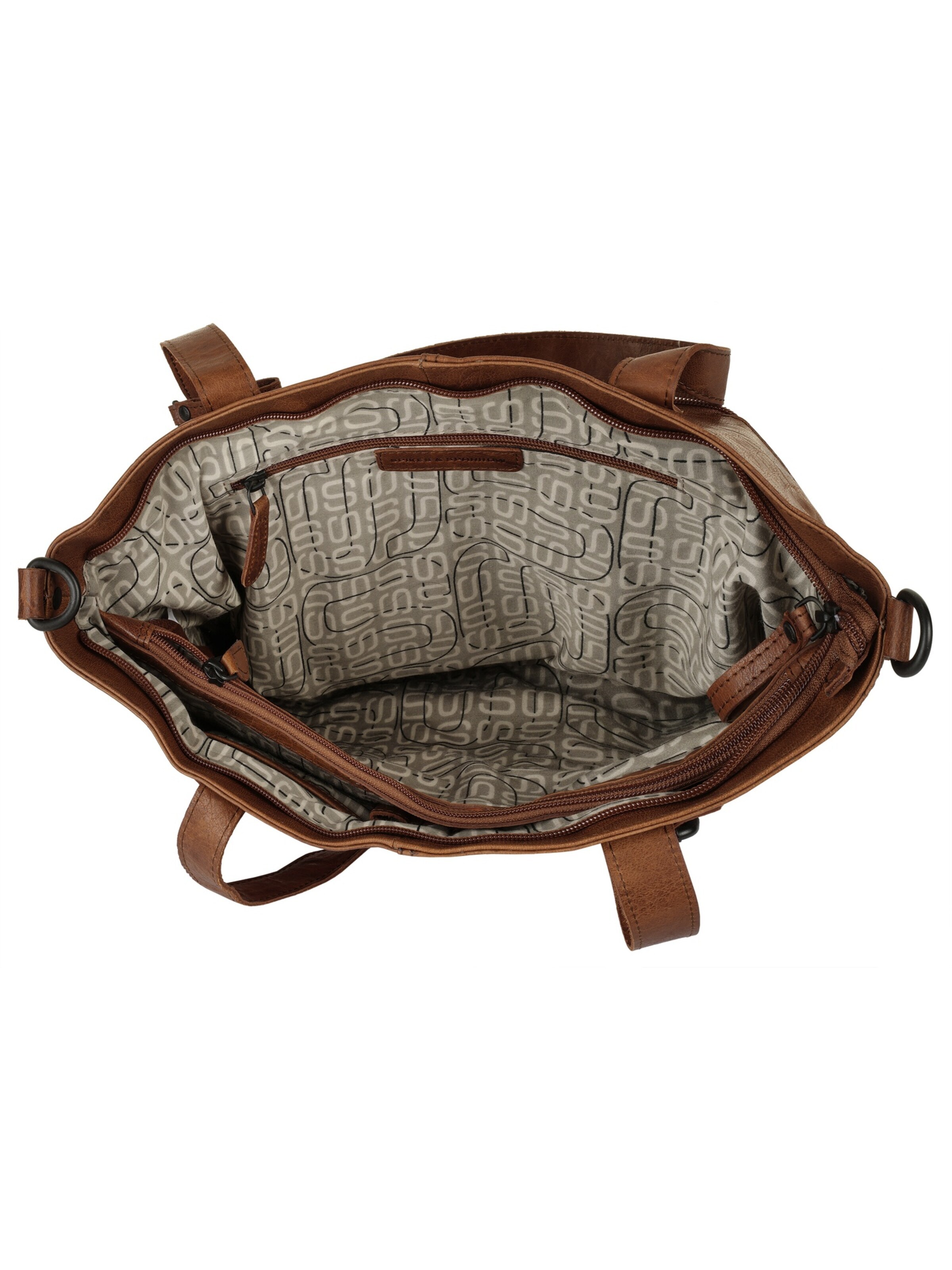 Cabas Spikes & Sparrow en marron