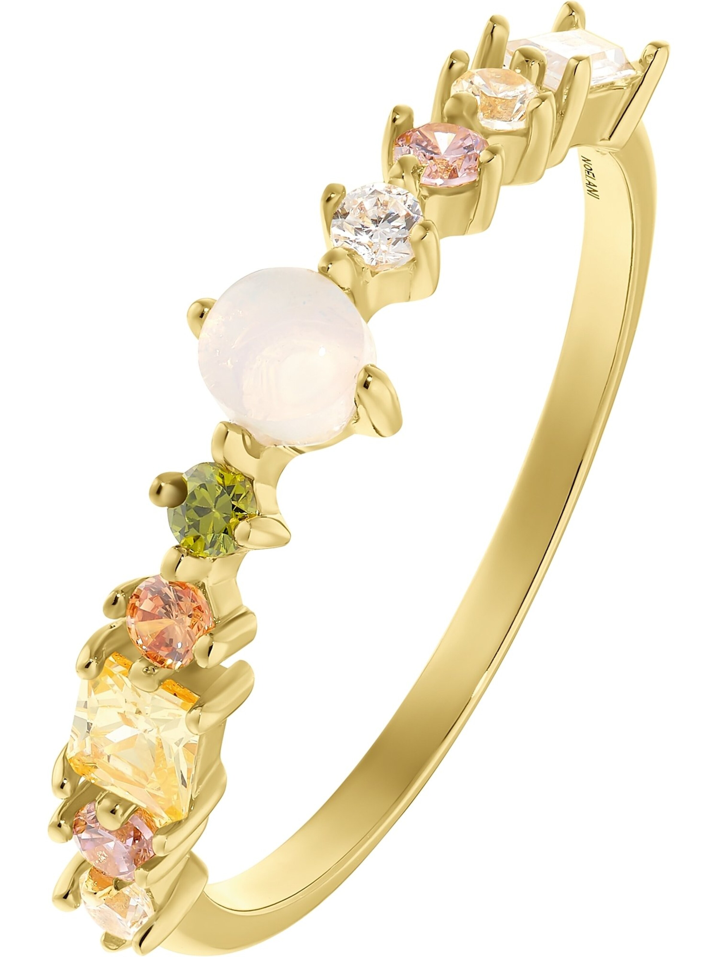 NOELANI Ring in Gold: Vorderseite