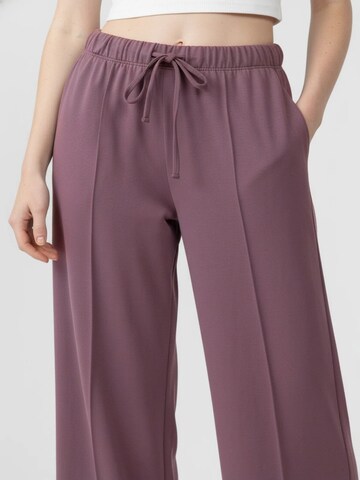 No Matter What Wide leg Broek in Lila