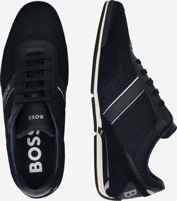 BOSS Sneakers laag 'Saturn' in Blauw