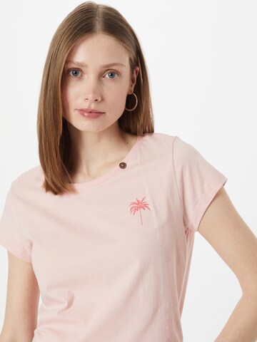 Ragwear T-Shirt 'Florah' in Pink