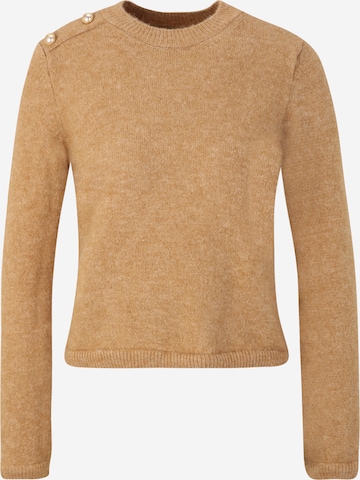 River Island Petite Sweater in Brown: front