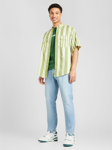 Levi's Skateboarding Comfort fit Overhemd 'Skate SS Woven' in Groen