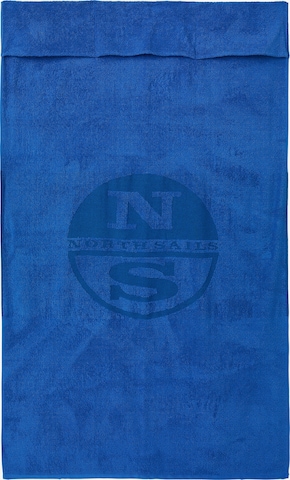 North Sails Beach Towel in Blue: front