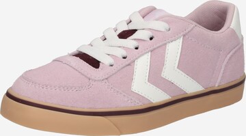 Hummel Sneakers in Lila: voorkant