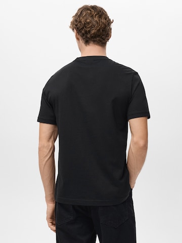 MANGO MAN T-shirt 'CHERLO' i svart