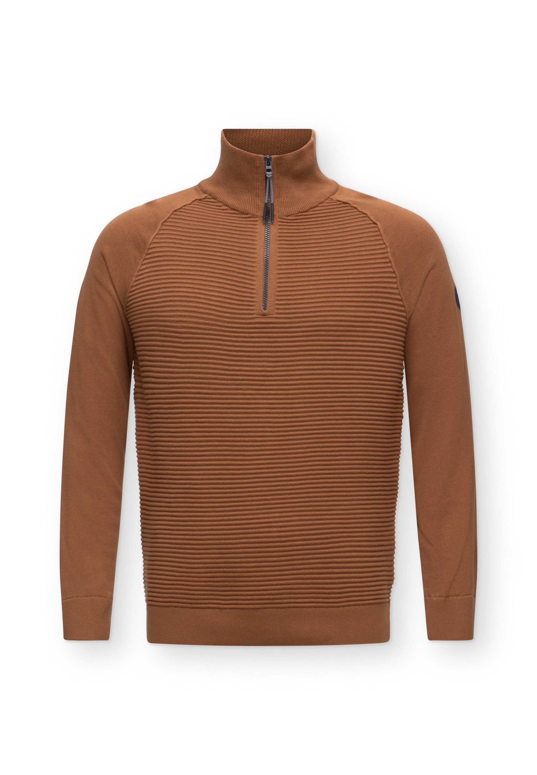 TOM TAILOR Pullover in S in cognac, Produktansicht