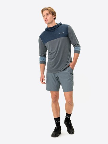 VAUDE Sports sweatshirt 'M Qimsa HO' in Grey