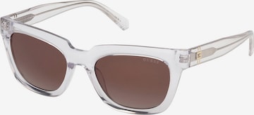 GUESS Sonnenbrille in Transparent: Vorderseite