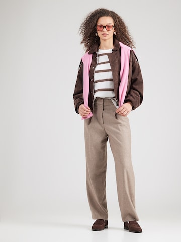 PIECES T-shirt 'PCMila' i vit