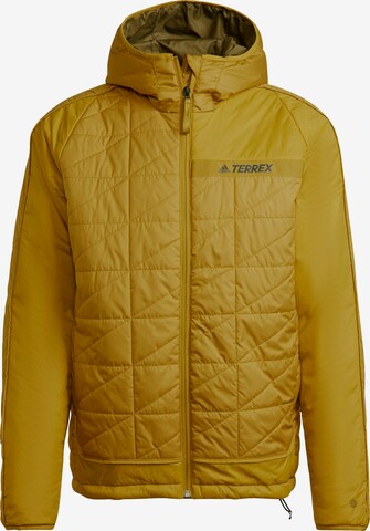 ADIDAS TERREX Outdoor Jacket in Yellow: front