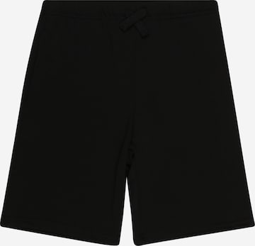 Urban Classics Kids - Pantalón en negro: frente